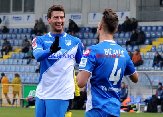 Testspiel TSG 1899 Hoffenheim gegen  Bröndby IF Dänemark im Dietmar Hopp Stadion in Hoffenheim 21.01.2015 (© Fotostand / Loerz)